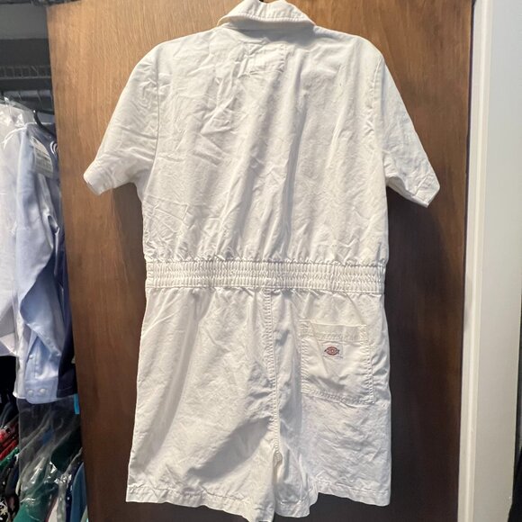 NWT Dickies Vale Shortalls White XL - Picture 2 of 5